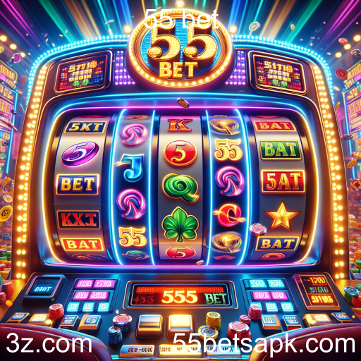 A Trajetória dos Caça-Níqueis no 55 Bet